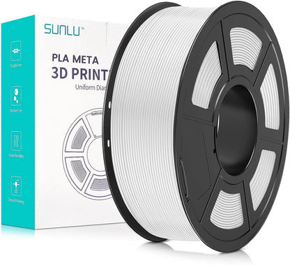 SUNLU PLA Filament 1.75mm Black 1KG, Neatly Wound PLA Meta 3D Printing Filament, Tougher and Fast Printing, Dimensional Accuracy +/- 0.02 mm, 1KG Spool(2.2lbs), Fits for Most FDM 3D Printers