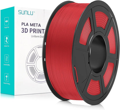 SUNLU PLA Filament 1.75mm Black 1KG, Neatly Wound PLA Meta 3D Printing Filament, Tougher and Fast Printing, Dimensional Accuracy +/- 0.02 mm, 1KG Spool(2.2lbs), Fits for Most FDM 3D Printers